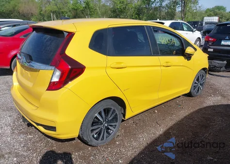 2019 Honda Fit Ex из США, поврежденный, VIN 3HGGK5H85KM724543